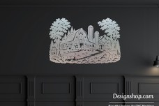 Barn Trucks Wall Art