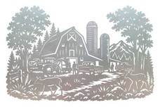 Barn Trucks Wall Art
