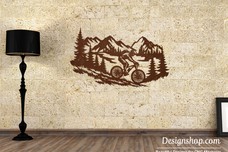 Biker Wall Art