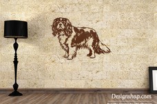 Cavalier Spaniel Stock Art