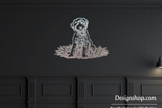 Labradoodle Wall Art