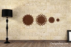 Layered Sunflower Wall Art