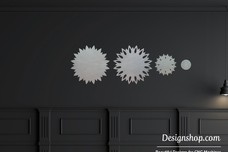 Layered Sunflower Wall Art