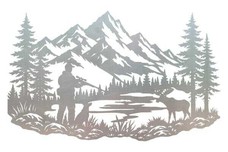 Moose Hunting Wall Art