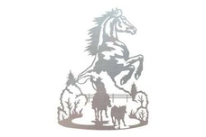 Rearing Horse Wall Art