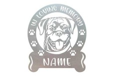 Rottweiler Memorial Wall Art