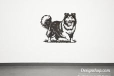 Sheepdog Wall Art