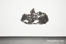 Snowmobile Wall Art