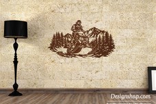 Snowmobile Wall Art