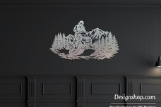 Snowmobile Wall Art