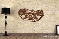 Snowmobiles Wall Art