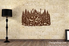 Two Deer Wall Art