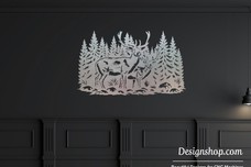 Two Deer Wall Art