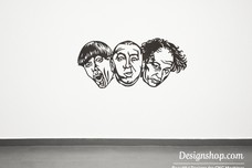 Three Stooges Wall Art