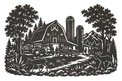 Barn Trucks Wall Art