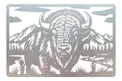 Bison in Mountain Wall Art