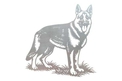 German Shepherd Wall Art
