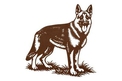 German Shepherd Wall Art