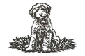 Labradoodle Wall Art