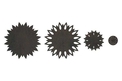 Layered Sunflower Wall Art