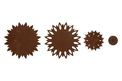 Layered Sunflower Wall Art
