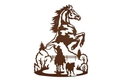 Rearing Horse Wall Art