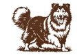 Sheepdog Wall Art