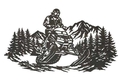 Snowmobile Wall Art