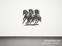 Three Horses Wall Art