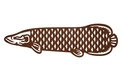 Arapaima Fish DXF File