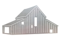 2-Storey Barn DXF File