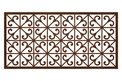 Floral Railing Insert