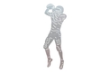 Football Player - Catch DXF File