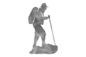 Hiker Walking DXF File