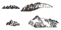 Four Mountains DXF File