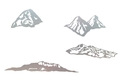 Four_Mountain_Scenes DXF File