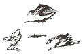 Four_Mountain_Scenes DXF File