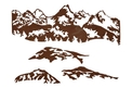 Four_Mountain_Scenes DXF File