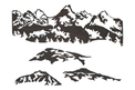 Four_Mountain_Scenes DXF File