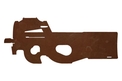 P90 Firearm DXF File