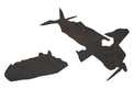 Underwater Plane Wreck DXF File