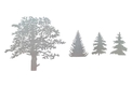 Treetops - Shapes DXF File