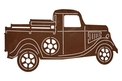 Vintage Pickup Truck DXF File