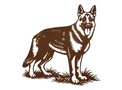 German Shepherd Wall Art