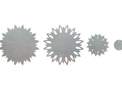 Layered Sunflower Wall Art