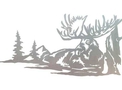 Moose Wall Art