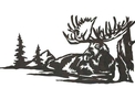 Moose Wall Art