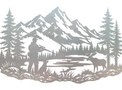 Moose Hunting Wall Art