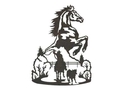 Rearing Horse Wall Art