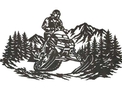 Snowmobile Wall Art